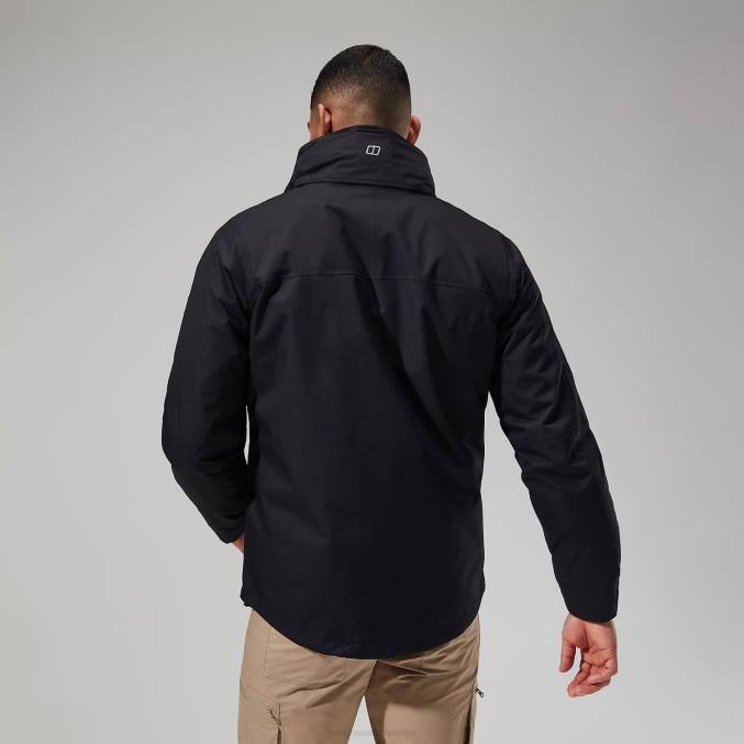 Berghaus moški jakna rg alpha 2.0 gemini 3v1 6JTH8 oblačila Črna