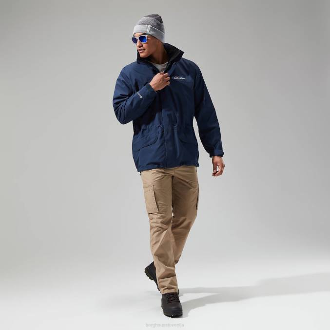 Berghaus moški karnisni interaktivni jopič 6JTH18 oblačila temno modra