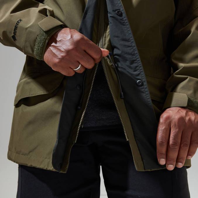 Berghaus moški karnisni interaktivni jopič 6JTH19 oblačila zelena