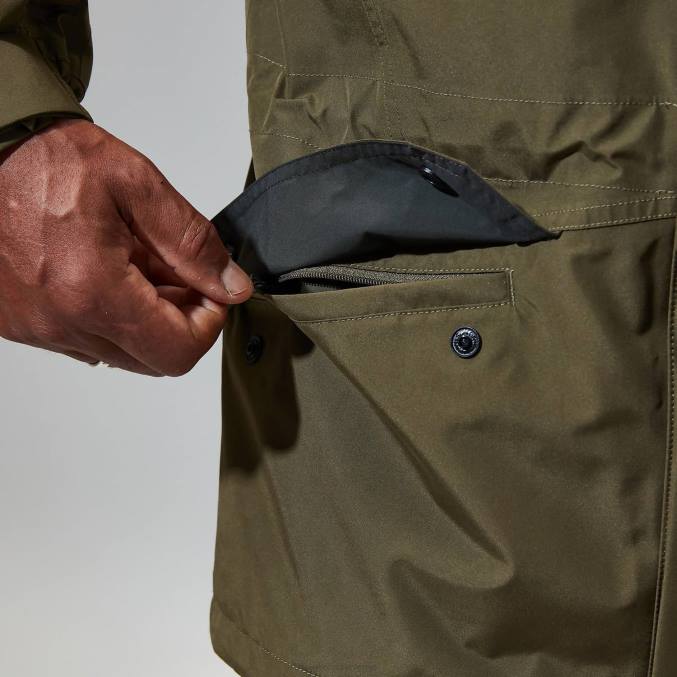 Berghaus moški karnisni interaktivni jopič 6JTH19 oblačila zelena