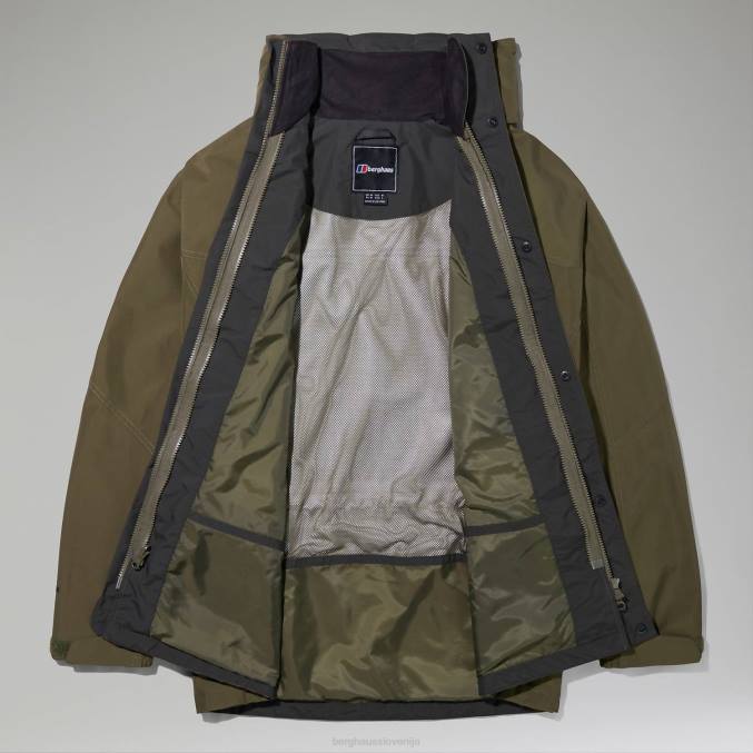 Berghaus moški karnisni interaktivni jopič 6JTH19 oblačila zelena