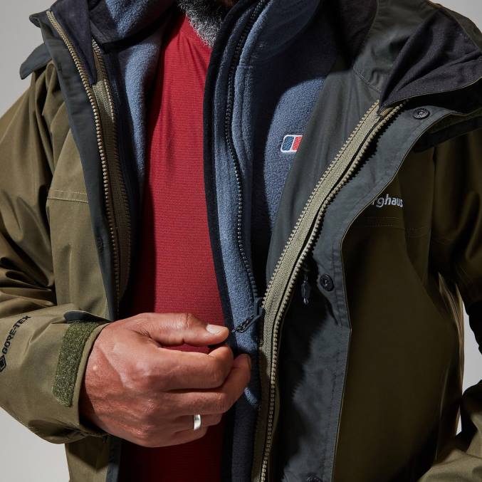 Berghaus moški karnisni interaktivni jopič 6JTH19 oblačila zelena