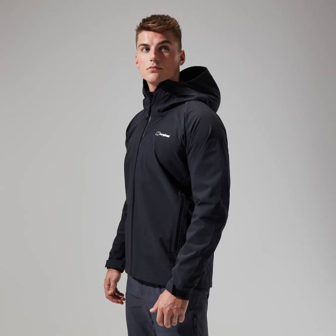 Berghaus moški kember zračna jakna 6JTH20 oblačila Črna