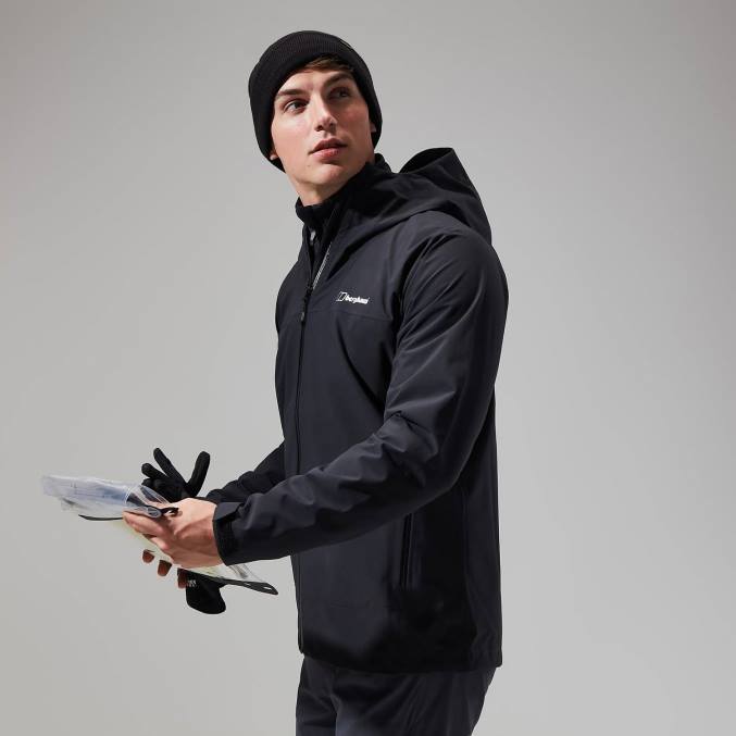 Berghaus moški kember zračna jakna 6JTH20 oblačila Črna