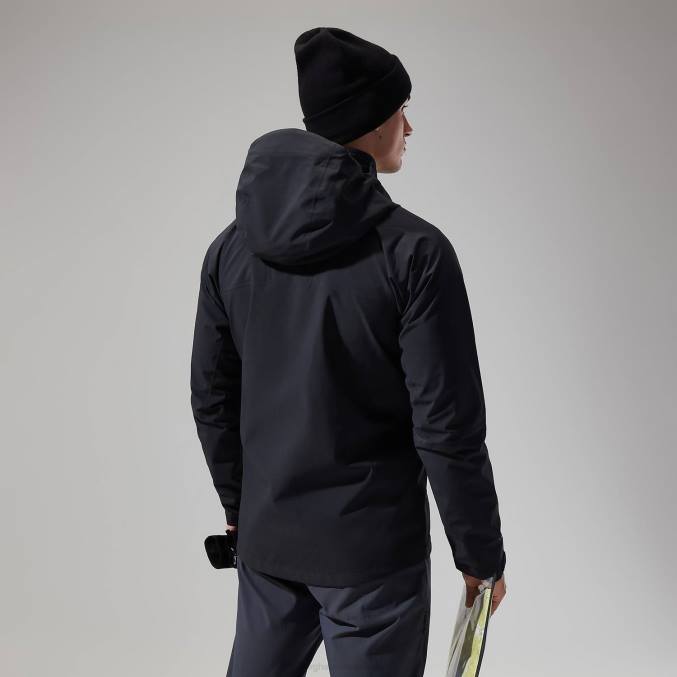 Berghaus moški kember zračna jakna 6JTH20 oblačila Črna