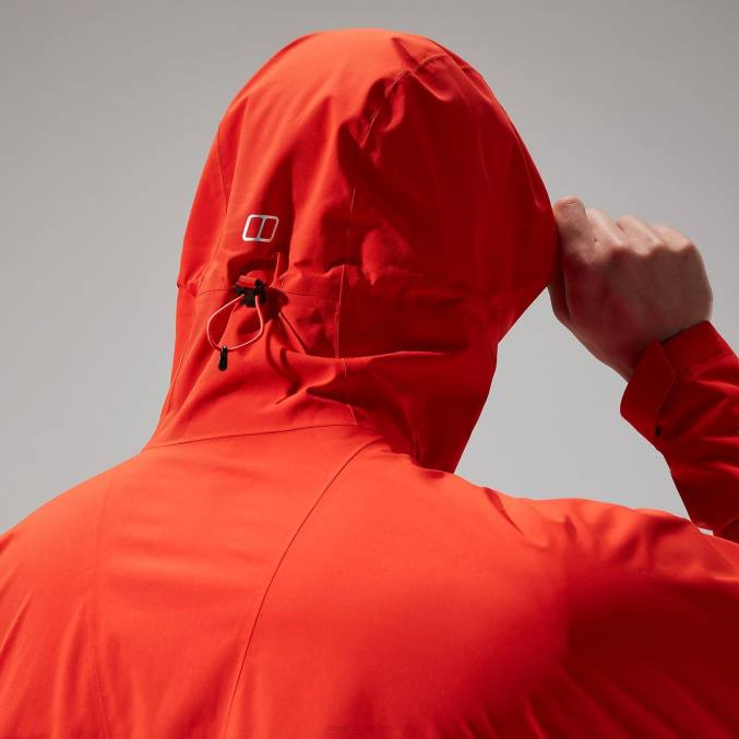 Berghaus moški kember zračna jakna 6JTH21 oblačila oranžna