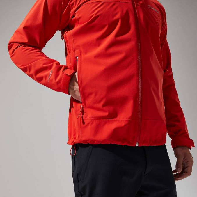 Berghaus moški kember zračna jakna 6JTH21 oblačila oranžna