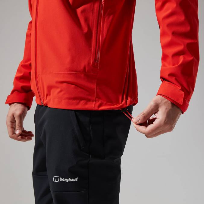 Berghaus moški kember zračna jakna 6JTH21 oblačila oranžna