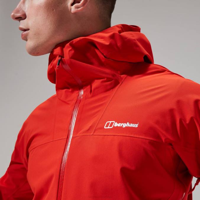 Berghaus moški kember zračna jakna 6JTH21 oblačila oranžna