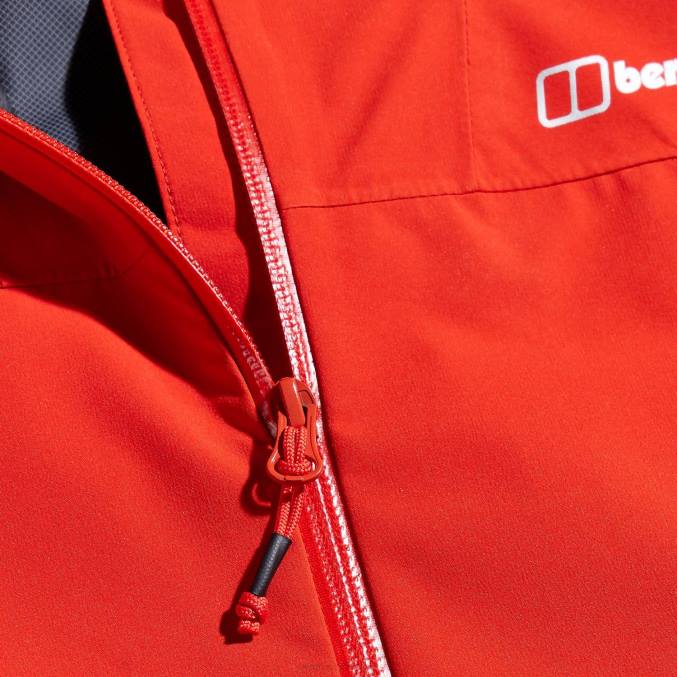 Berghaus moški kember zračna jakna 6JTH21 oblačila oranžna