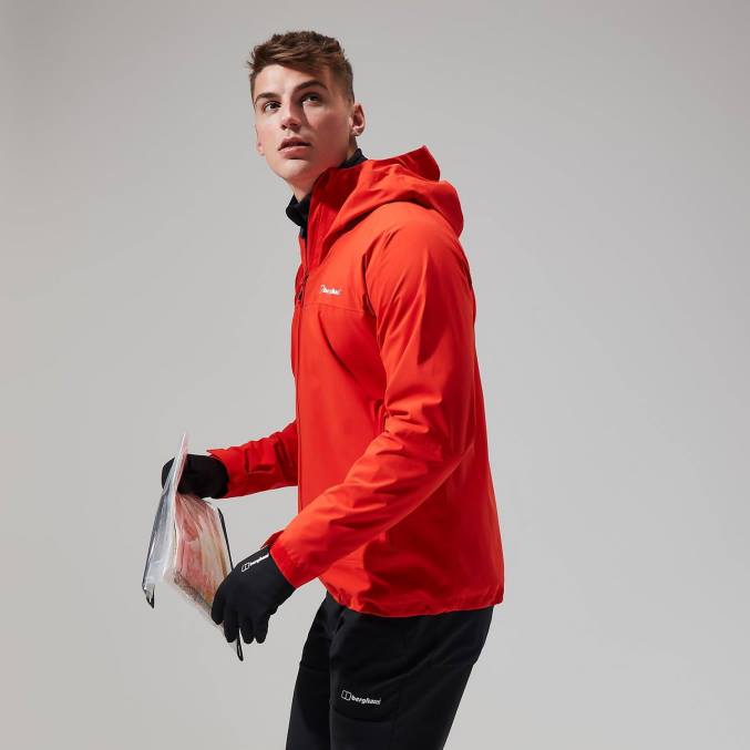 Berghaus moški kember zračna jakna 6JTH21 oblačila oranžna