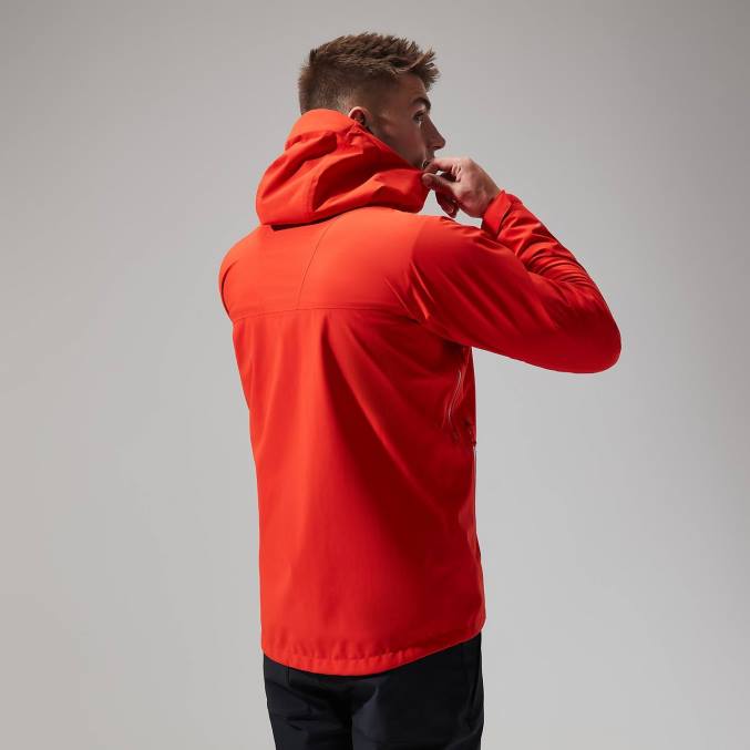 Berghaus moški kember zračna jakna 6JTH21 oblačila oranžna