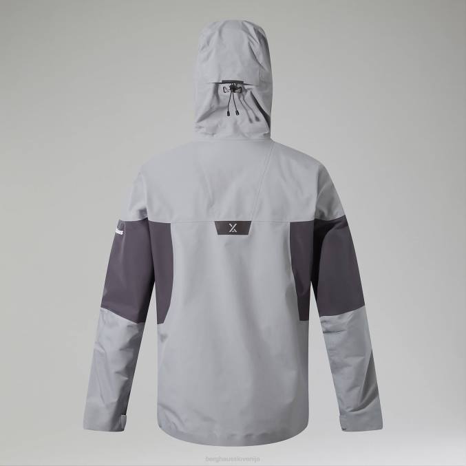 Berghaus moški mtn guide alpine pro jakna 6JTH41 oblačila siva