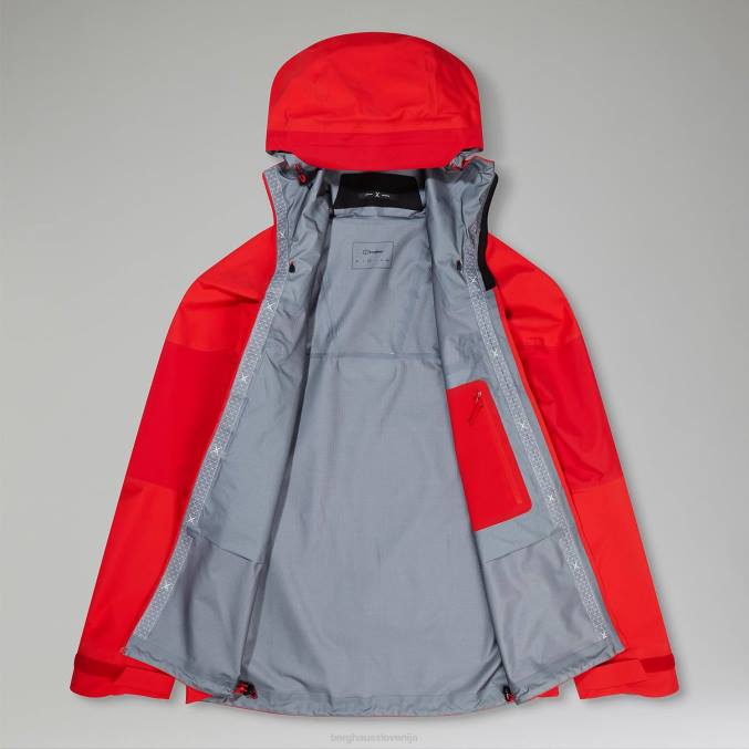 Berghaus moški mtn guide alpine pro jakna 6JTH42 oblačila rdeča