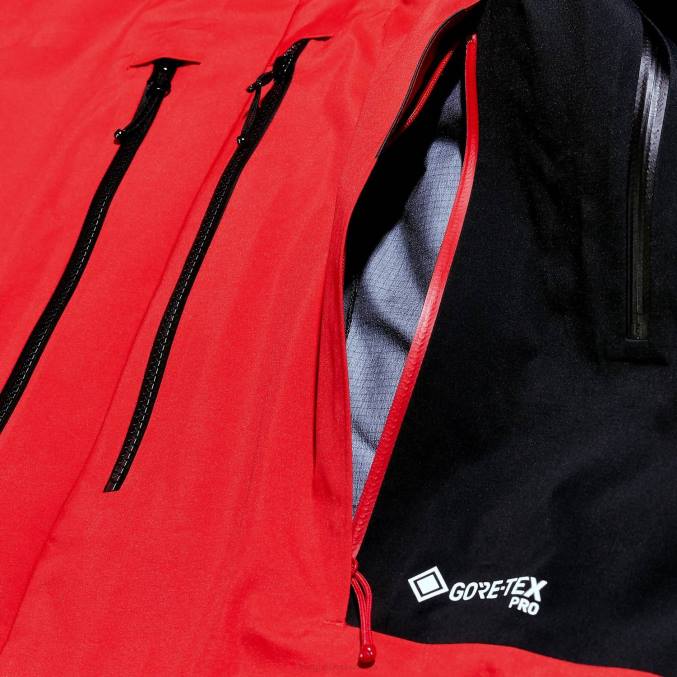 Berghaus moški mtn vodnik gtx pro jakna 6JTH24 oblačila goji berry/jet black