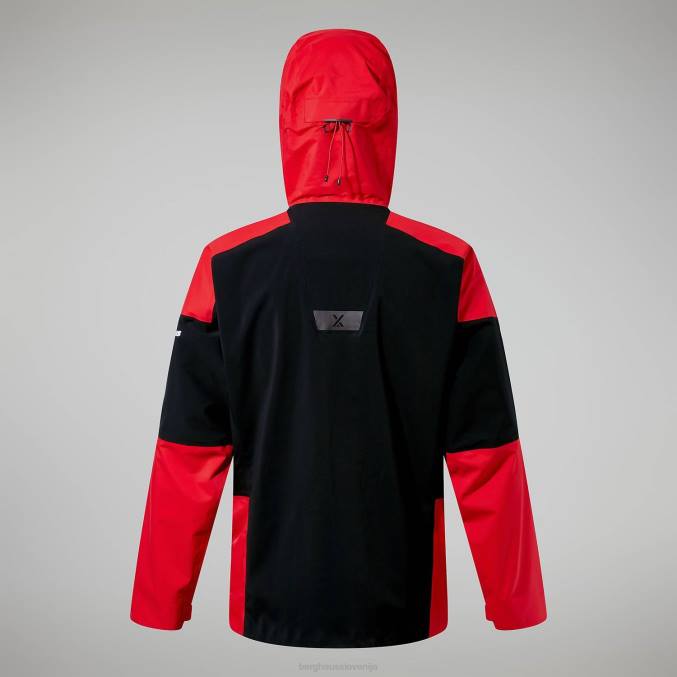 Berghaus moški mtn vodnik gtx pro jakna 6JTH24 oblačila goji berry/jet black