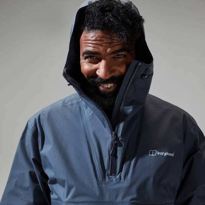 Berghaus moški oblačilna obleka 6JTH12 oblačila siva