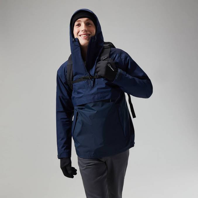 Berghaus moški oblačilna obleka 6JTH13 oblačila temno modra