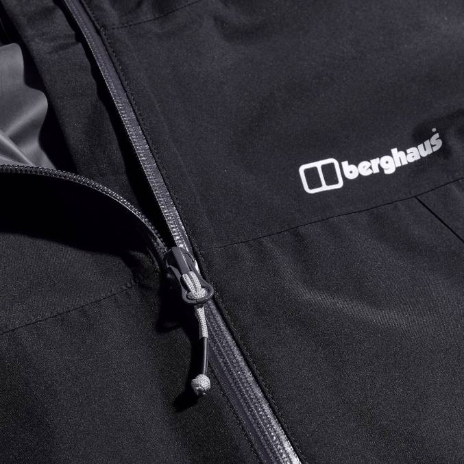 Berghaus moški paclite dynak jakna 6JTH10 oblačila Črna