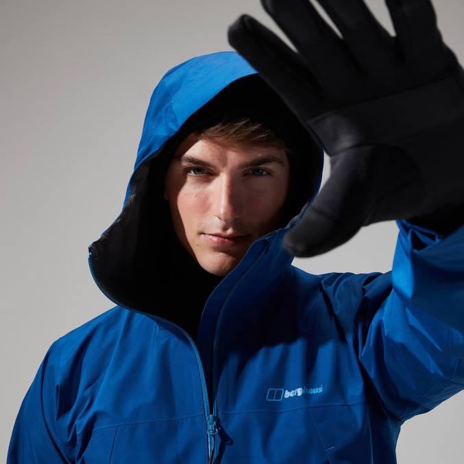 Berghaus moški paclite dynak jakna 6JTH11 oblačila modra