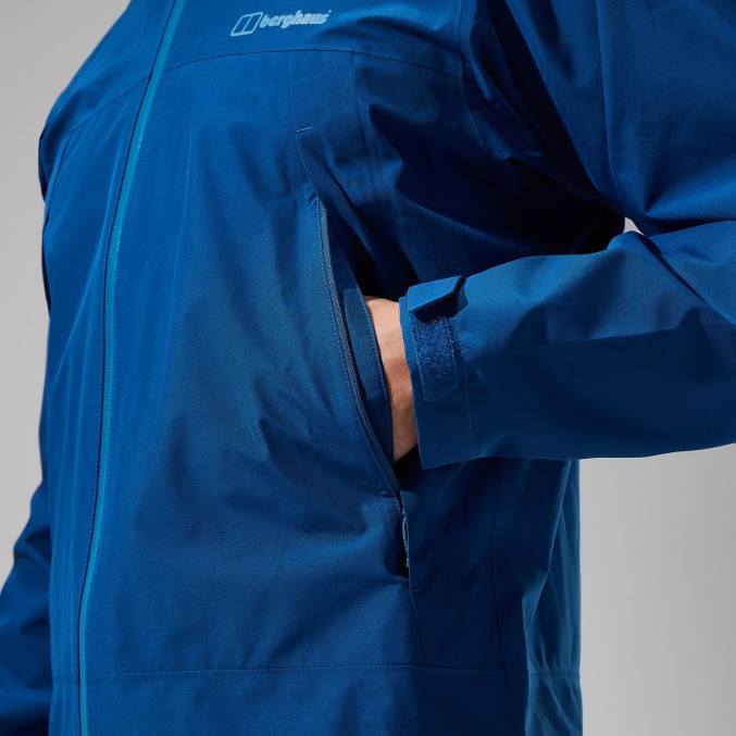 Berghaus moški paclite dynak jakna 6JTH11 oblačila modra