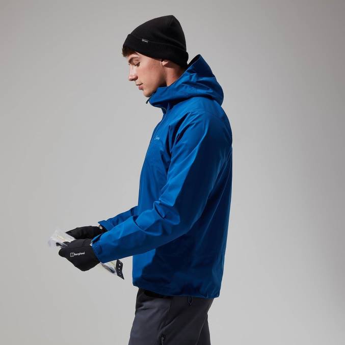 Berghaus moški paclite dynak jakna 6JTH11 oblačila modra