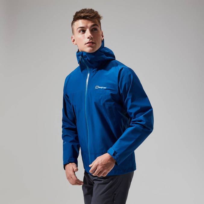 Berghaus moški paclite dynak jakna 6JTH11 oblačila modra