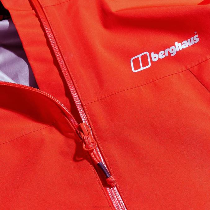 Berghaus moški paclite dynak jakna 6JTH26 oblačila oranžna