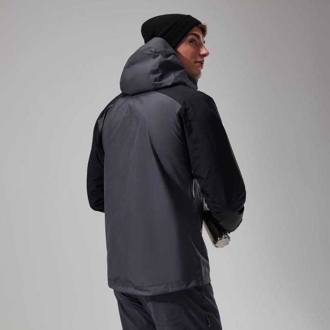 Berghaus moški paclite peak zračna jakna 6JTH38 oblačila siva/črna