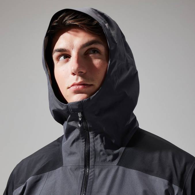 Berghaus moški paclite peak zračna jakna 6JTH38 oblačila siva/črna