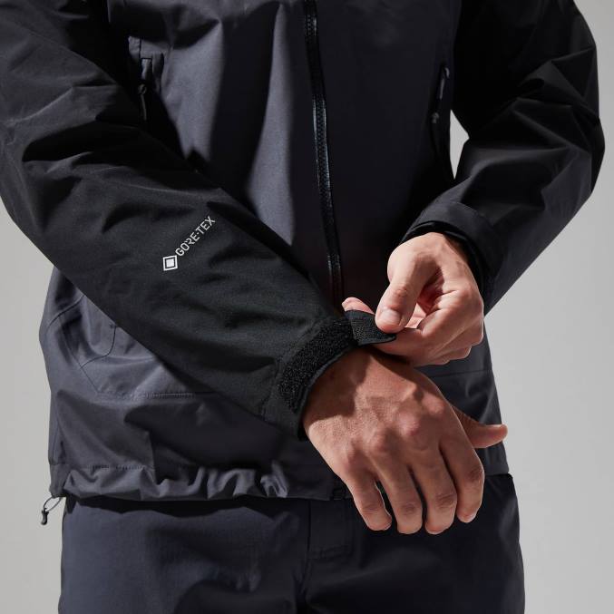 Berghaus moški paclite peak zračna jakna 6JTH38 oblačila siva/črna