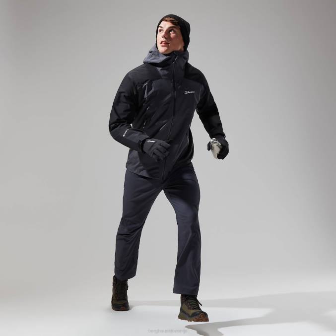 Berghaus moški paclite peak zračna jakna 6JTH38 oblačila siva/črna