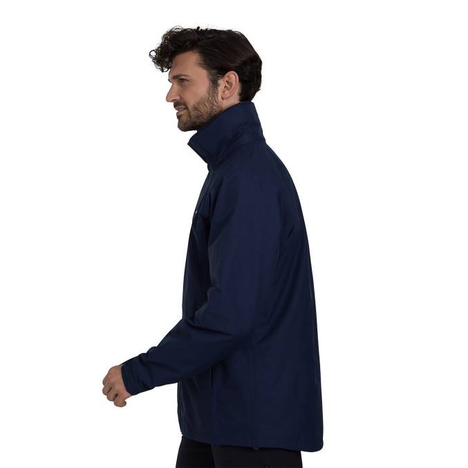 Berghaus moški rg alpha 2.0 nepremočljiva jakna 6JTH28 oblačila temno modra