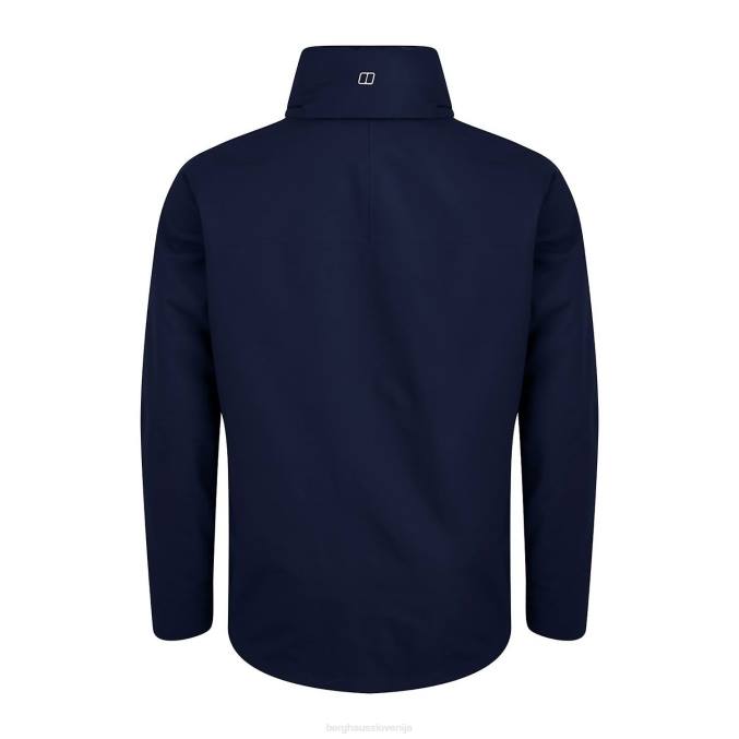 Berghaus moški rg alpha 2.0 nepremočljiva jakna 6JTH28 oblačila temno modra