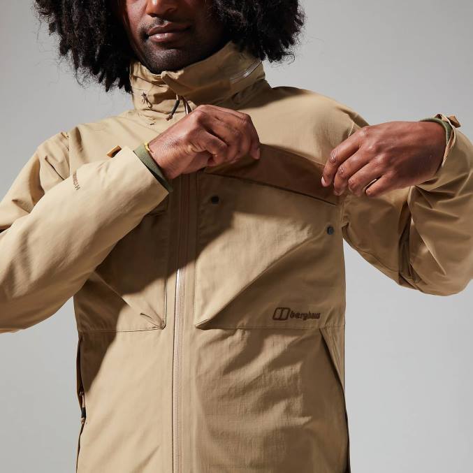 Berghaus moški uporabna jakna helmor 6JTH43 oblačila kelp