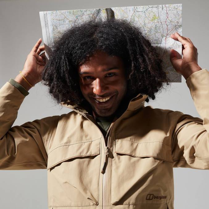 Berghaus moški uporabna jakna helmor 6JTH43 oblačila kelp