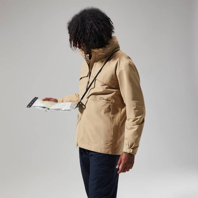 Berghaus moški uporabna jakna helmor 6JTH43 oblačila kelp