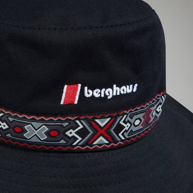 Berghaus ženske azteški klobuk 6JTH283 pokrivala Črna