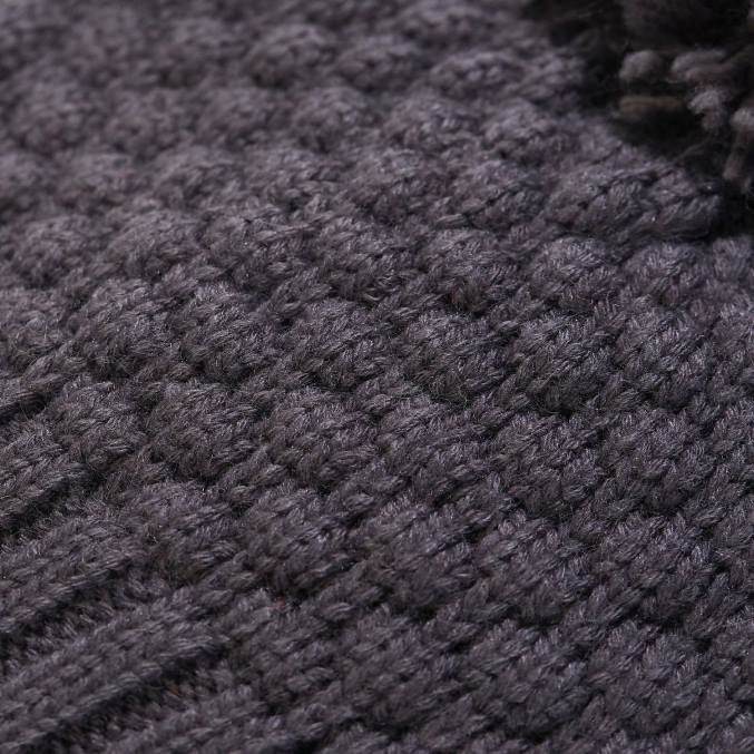 Berghaus ženske edo bobble kapa 6JTH293 pokrivala siva tanka črta