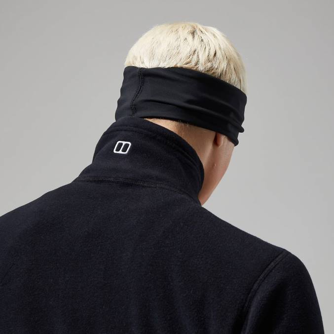 Berghaus ženske pregibni naglavni trak 6JTH290 pokrivala Črna