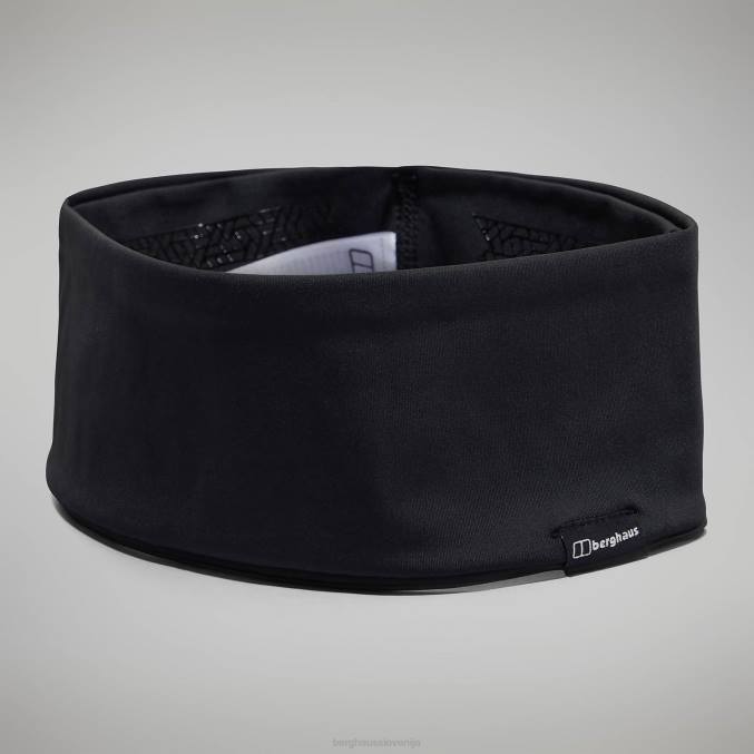 Berghaus ženske pregibni naglavni trak 6JTH290 pokrivala Črna