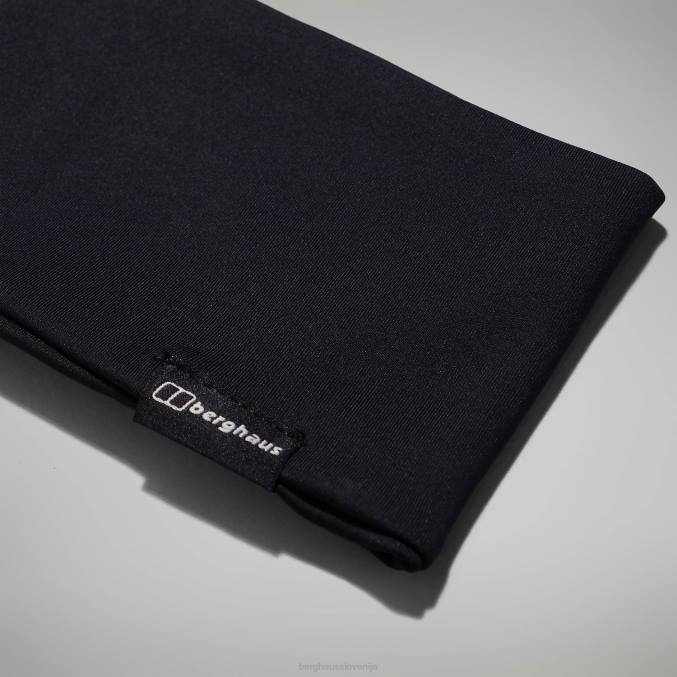 Berghaus ženske pregibni naglavni trak 6JTH290 pokrivala Črna