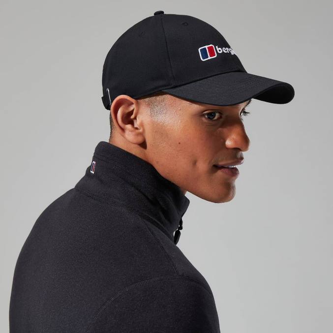 Berghaus uniseks kapica za prepoznavo logotipa 6JTH272 pokrivala Črna