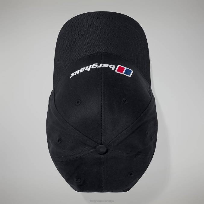 Berghaus uniseks kapica za prepoznavo logotipa 6JTH272 pokrivala Črna