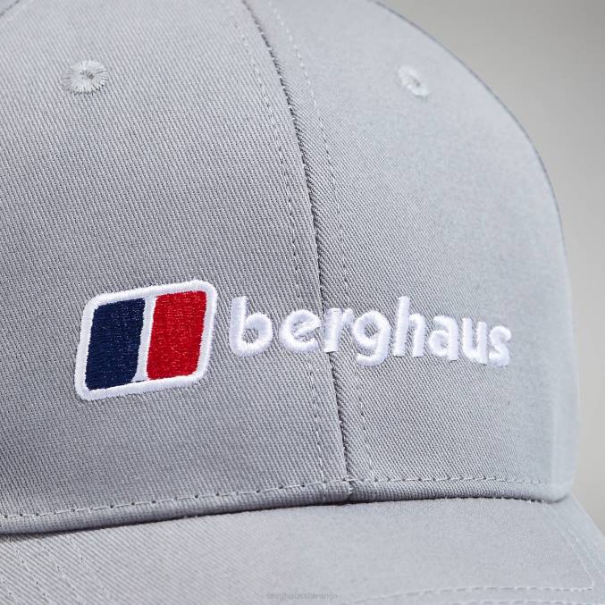 Berghaus uniseks kapica za prepoznavo logotipa 6JTH281 pokrivala siva