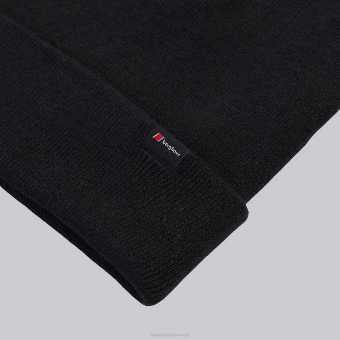 Berghaus uniseks klasična kapa iz dediščine 6JTH300 pokrivala Črna