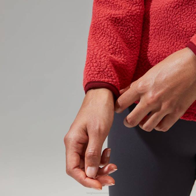 Berghaus ženske angram flis jakna 6JTH457 oblačila rdeča