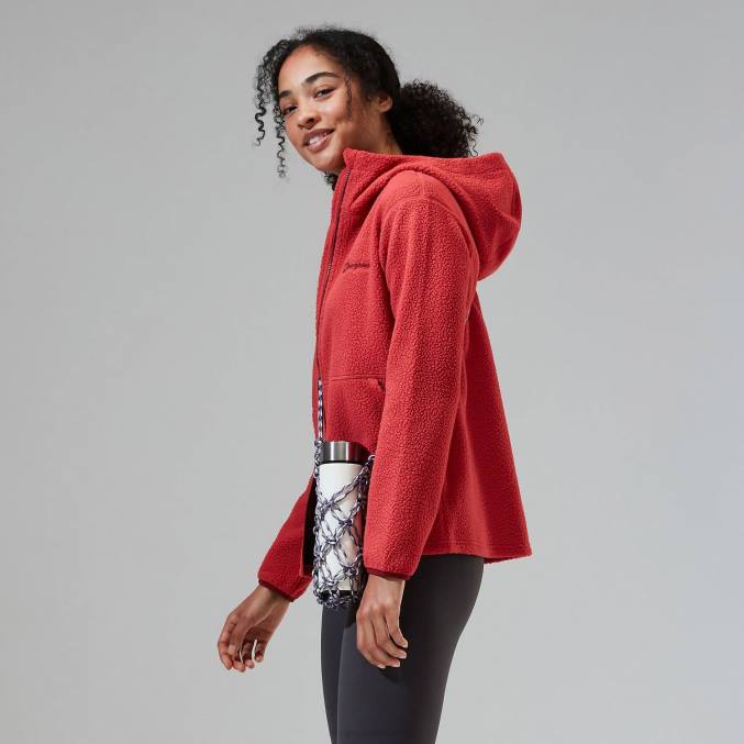 Berghaus ženske angram flis jakna 6JTH457 oblačila rdeča