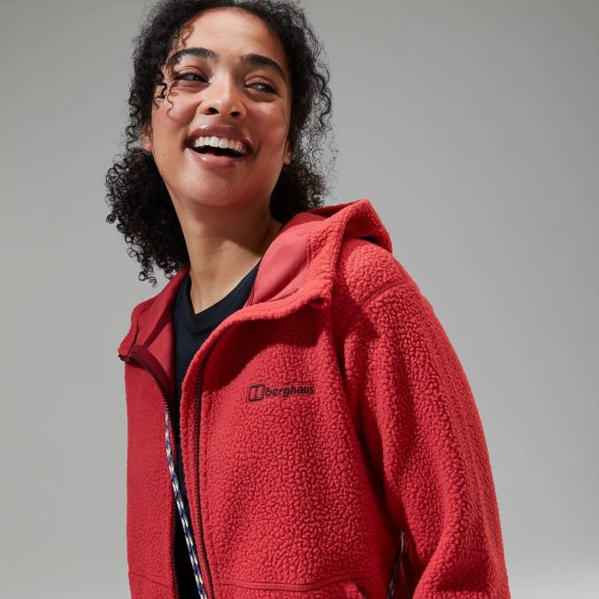 Berghaus ženske angram flis jakna 6JTH457 oblačila rdeča