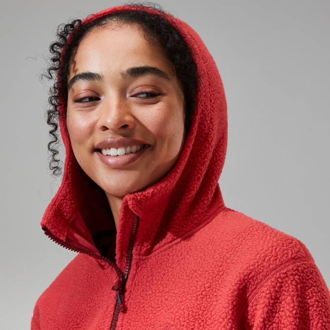 Berghaus ženske angram flis jakna 6JTH457 oblačila rdeča